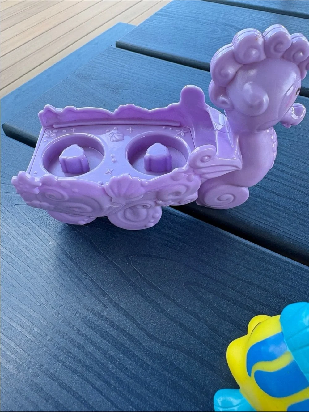 Fisher Price Little People Disney Little Mermaid Set flounder seahorse 2012